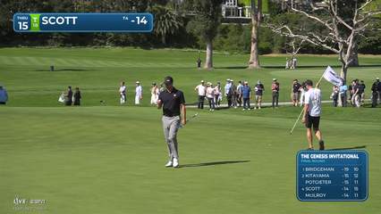Adam Scott | Round 4 | 15th hole | Shot 4 | 2026 The Genesis
