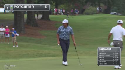 Aldrich Potgieter | Round 2 | 1st hole | Shot 3 | 2025 FedEx St. Jude