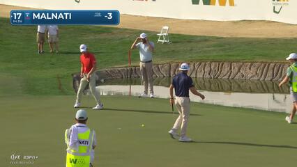 Peter Malnati | Round 2 | 17th hole | Shot 4 | 2025 WM Phoenix Open