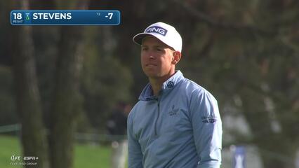Sam Stevens | Round 4 | 18th hole | Shot 2 | 2025 Farmers
