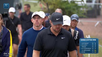 Matt Fitzpatrick | Round 4 | 17th hole | Shot 3 | 2025 Genesis Scottish Open
