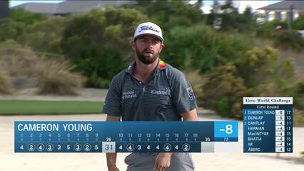 Cameron Young | Round 1 | 17th hole | Shot 2 | 2024 Hero World Challenge