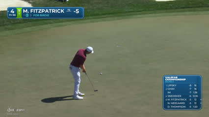 Matt Fitzpatrick | Round 2 | 4th hole | Shot 2 | 2026 Valspar
