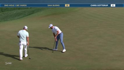 Sam Burns | Round 3 | 2nd hole | Shot 4 | 2026 THE PLAYERS