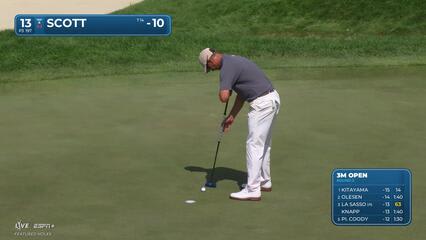Adam Scott | Round 3 | 13th hole | Shot 3 | 2025 3M Open