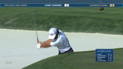 Cameron Young | Round 3 | 11th hole | Shot 3 | 2026 THE PLAYERS