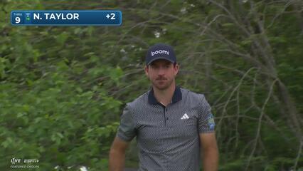 Nick Taylor | Round 2 | 9th hole | Shot 3 | 2025 Houston Open