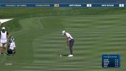 Thomas Detry | Round 1 | 4th hole | Shot 2 | 2025 THE PLAYERS