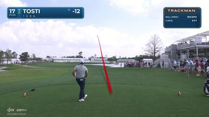Alejandro Tosti | Round 3 | 17th hole | Shot 1 | 2025 Houston Open