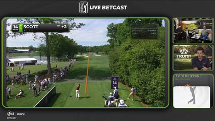 Adam Scott | Round 2 | 14th hole | Shot 1 | 2026 Truist Championship