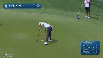 Michael Kim | Round 4 | 15th hole | Shot 4 | 2025 Houston Open