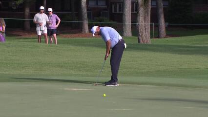 Ángel Cabrera | Round 4 | 8th hole | Shot 4 | 2025 Tradition