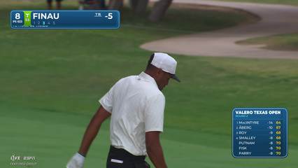 Tony Finau | Round 2 | 8th hole | Shot 3 | 2026 Valero