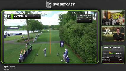 Corey Conners | Round 1 | 14th hole | Shot 1 | 2026 Truist Championship