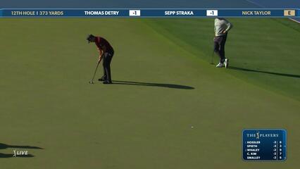 Nick Taylor | Round 1 | 12th hole | Shot 4 | 2025 THE PLAYERS