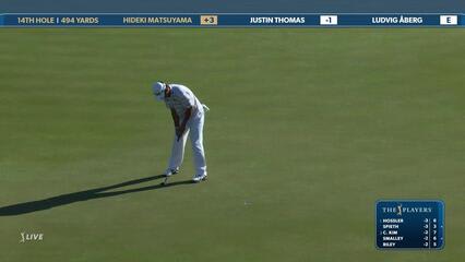Hideki Matsuyama | Round 1 | 14th hole | Shot 5 | 2025 THE PLAYERS