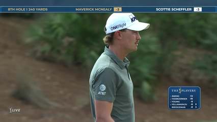 Maverick McNealy | Round 4 | 8th hole | Shot 3 | 2026 THE PLAYERS