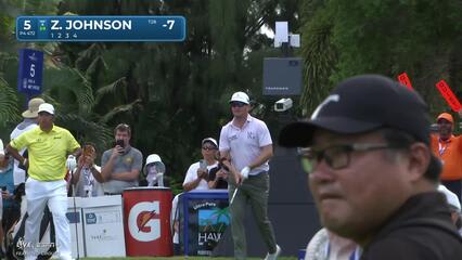 Zach Johnson | Round 4 | 5th hole | Shot 1 | 2025 Sony Open