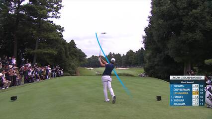 Nico Echavarria | 2024 ZOZO CHAMPIONSHIP | Round 4 | 11th hole | Shot 1