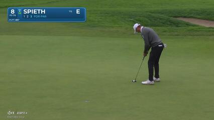 Jordan Spieth | Round 1 | 8th hole | Shot 4 | 2025 Genesis