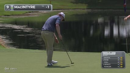Robert MacIntyre | Round 1 | 9th hole | Shot 5 | 2025 FedEx St. Jude