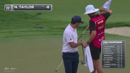 Nick Taylor | Round 3 | 17th hole | Shot 4 | 2025 TOUR Championship