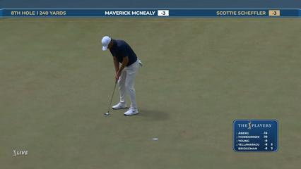 Scottie Scheffler | Round 4 | 8th hole | Shot 3 | 2026 THE PLAYERS