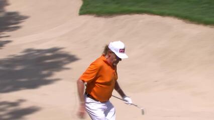 Miguel Angel Jiménez | Round 4 | 8th hole | Shot 3 | 2025 Kaulig Co. Championship