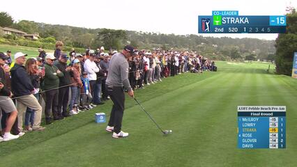 Sepp Straka | Round 4 | 2nd hole | Shot 1 | 2025 AT&T Pebble Beach