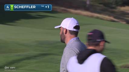 Scottie Scheffler | Round 1 | 4th hole | Shot 3 | 2026 The Genesis