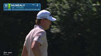 Maverick McNealy | Round 4 | 13th hole | Shot 3 | 2026 Truist Championship