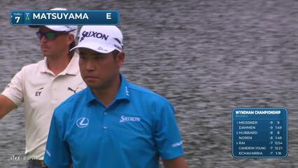Hideki Matsuyama | Round 2 | 16th hole | Shot 3 | 2025 Wyndham