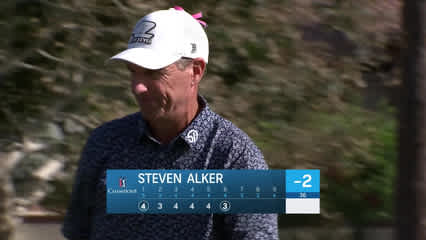 Steven Alker | Round 1 | 6th hole | Shot 3 | 2025 Charles Schwab