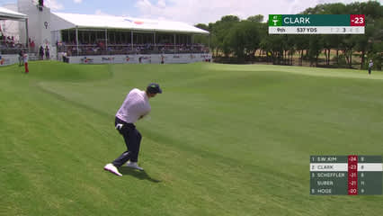 Wyndham Clark | Round 4 | 9th hole | Shot 3 | 2026 THE CJ CUP