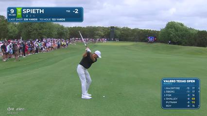 Jordan Spieth | Round 2 | 9th hole | Shot 2 | 2026 Valero