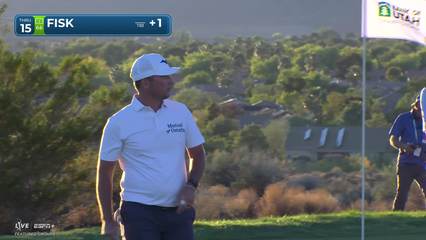Steven Fisk | Round 2 | 15th hole | Shot 3 | 2025 Bank of Utah