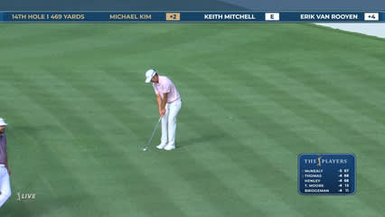 Michael Kim | Round 1 | 14th hole | Shot 3 | 2026 THE PLAYERS