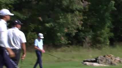 Adrien Dumont de Chassart | Round 2 | 12th hole | Shot 3 | 2025 Compliance Solutions