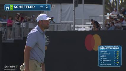 Scottie Scheffler | Round 1 | 17th hole | Shot 3 | 2026 Arnold Palmer