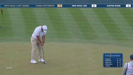 Christopher Gotterup | Round 2 | 12th hole | Shot 3 | 2026 THE PLAYERS