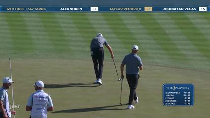 Taylor Pendrith | Round 2 | 12th hole | Shot 4 | 2026 THE PLAYERS
