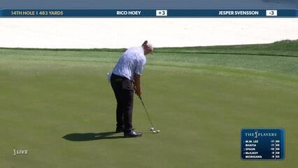 Rico Hoey | Round 3 | 14th hole | Shot 4 | 2025 THE PLAYERS