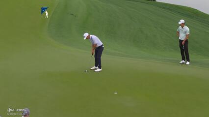Sam Stevens | Round 2 | 15th hole | Shot 2 | 2025 Houston Open