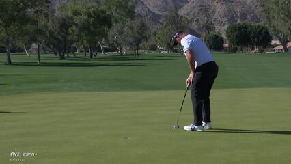 Sepp Straka | Round 3 | 14th hole | Shot 4 | 2025 The American Express