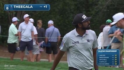 Sahith Theegala | Round 1 | 8th hole | Shot 4 | 2025 Valspar