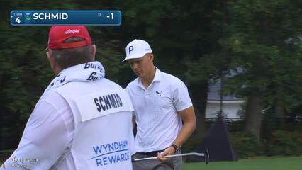 Matti Schmid | Round 1 | 13th hole | Shot 3 | 2025 Wyndham