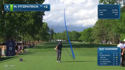 Matt Fitzpatrick | Round 1 | 9th hole | Shot 1 | 2026 Truist Championship