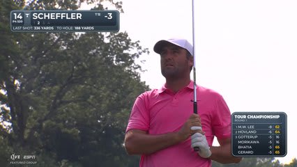 Scottie Scheffler | Round 1 | 14th hole | Shot 2 | 2026 TOUR Championship