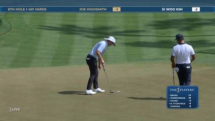 Joe Highsmith | Round 4 | 6th hole | Shot 3 | 2026 THE PLAYERS