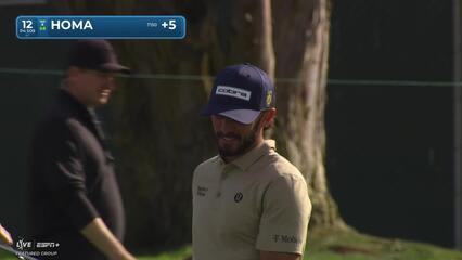 Max Homa | Round 1 | 12th hole | Shot 2 | 2025 Farmers